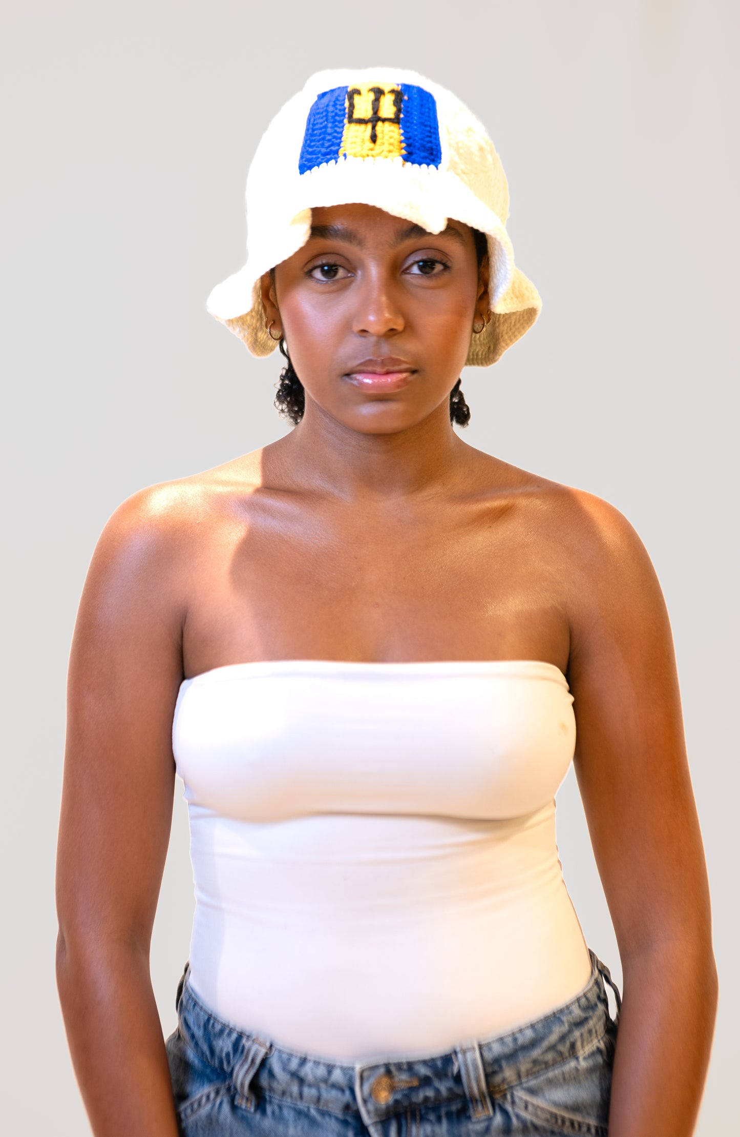 Y🌎A Crocheted Hat - Barbados (🇧🇧)