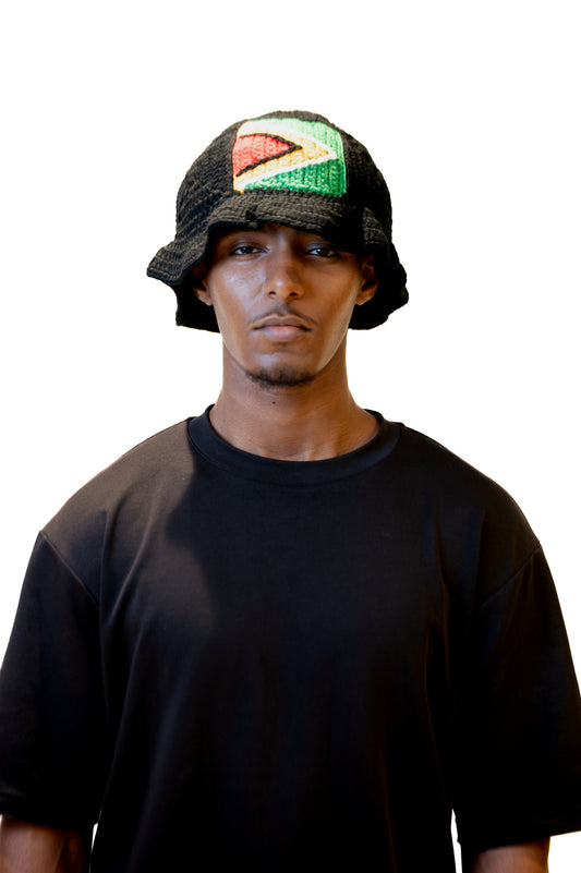 Y🌎A Crocheted Hat - Guyana (🇬🇾)