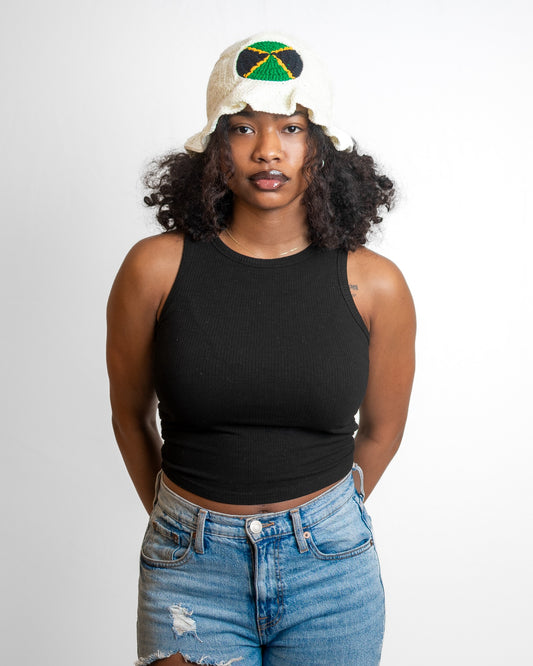 Y🌎A Crocheted Hat - Jamaica (🇯🇲)